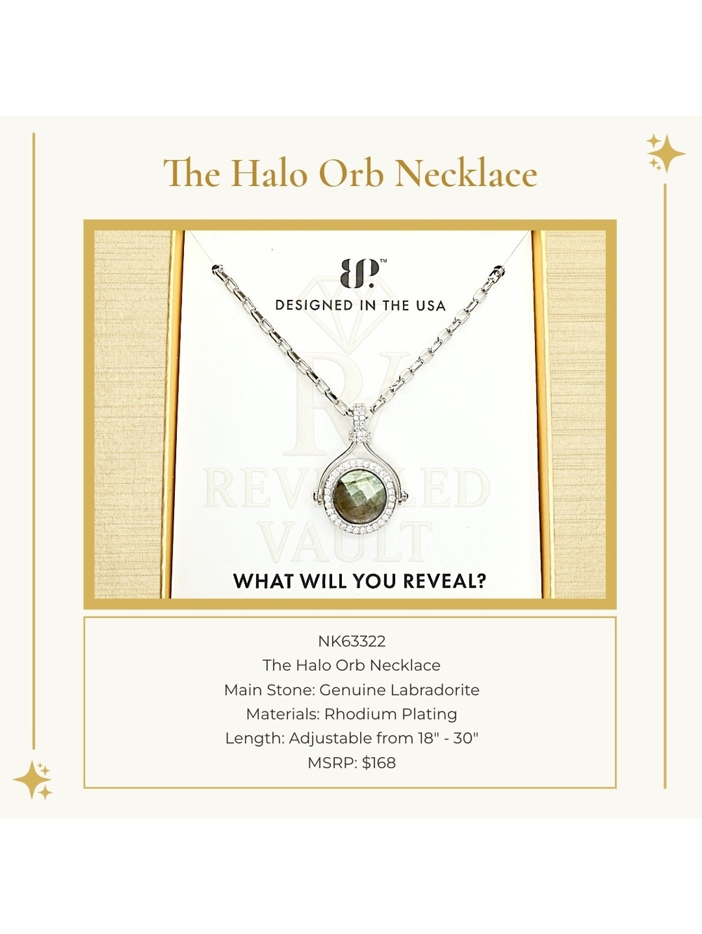 The Halo Orb Necklace - Gem Society Spring 2026